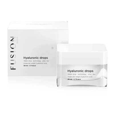 Fusion Освіжаючий зволожуючий крем Meso Hyaluronic Drops 50мл Fusion Освіжаючий зволожуючий крем Meso Hyaluronic Drops 50мл