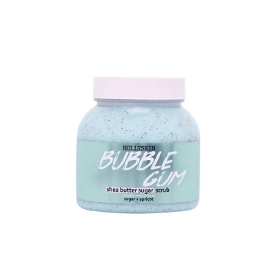 HOLLYSKIN Цукровий скраб з олією ши і перлітом Bubble Gum 300ml/350g HOLLYSKIN Цукровий скраб з олією ши і перлітом Bubble Gum 300ml/350g