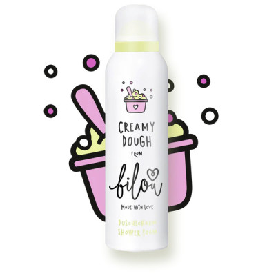 Bilou Пінка для душу Creamy Dough 200 мл Bilou Пінка для душу Creamy Dough 200 мл