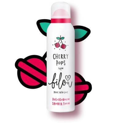 Bilou Пінка для душу Cherry Pops 200 мл Bilou Пінка для душу Cherry Pops 200 мл