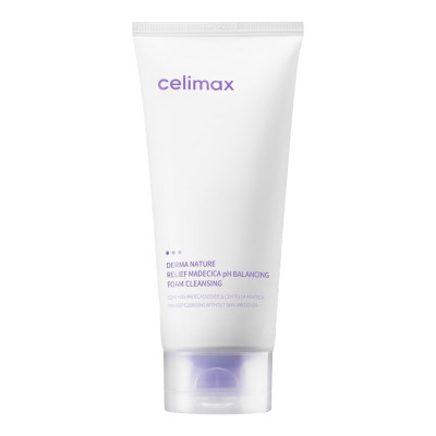 CELIMAX Очищуюча ніжна пінка з нейтральним pH Relief Madecica PH Balancing Foam 150ml CELIMAX Очищуюча ніжна пінка з нейтральним pH Relief Madecica PH Balancing Foam 150ml