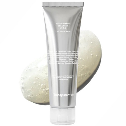 TRANSPARENT-LAB Ніжний гель для очищення обличчя ROSE CALMING CLEANSER 150 мл