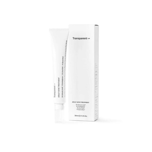 TRANSPARENT-LAB Лікувальний засіб з саліциловою кислотою та цинком  ADULT ACNE TREATMENT 30 мл