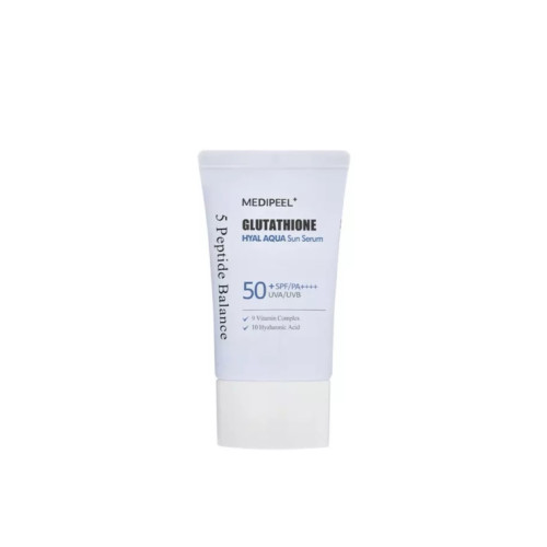 MEDI PEEL Зволожуюча сонцезахисна сироватка з глутатіоном SPF50 Gluatathione Hyal Aqua Sun Serum 50 мл