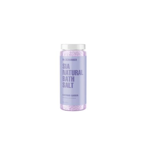 Mr.SCRUBBER Парфумована сіль для ванни Sia Natural Bath Salt Lavender Garden 600г