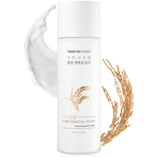 THANK YOU FARMER Тонер з екстрактом рису Rice Pure Essential Toner 200 ml 