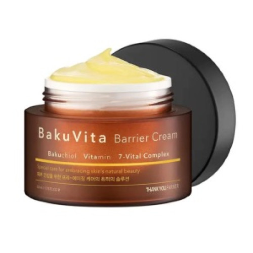 THANK YOU FARMER Зволожувальний крем з бакучіолом і вітамінами C та E  BakuVita Barrier Cream 50 ml