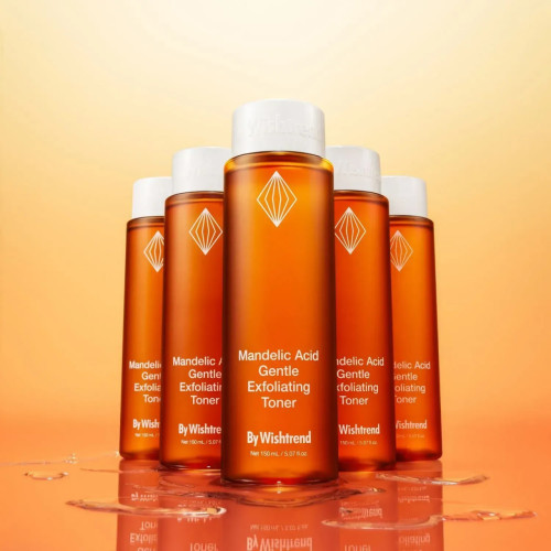 BY WISHTREND Мигдальний тонер Mandelic Acid Gentle Exfoliating Toner 150 мл