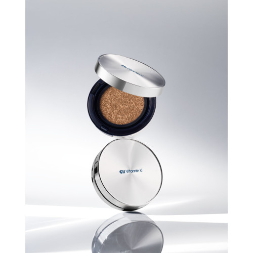 CUSKIN Кушон з полінуклеотидами та вітаміном U Vitamin U coverfit cushionpact spf50+ PA++++ 15г+15г CUSKIN Кушон з полінуклеотидами та вітаміном U Vitamin U coverfit cushionpact spf50+ PA++++ 15г+15г