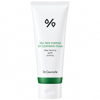 Dr. Ceuracle Гель-пінка для вмивання з екстрактом чайного дерева Tea Tree Purifine 30 Cleansing Foam 150ml