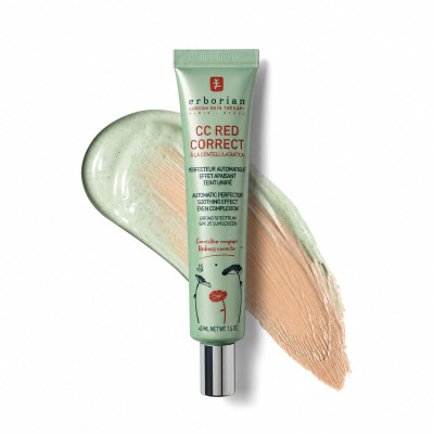 Erborian CC-крем для корекції почервоніння та вирівнювання тону шкіри Red Correct SPF25 45ml