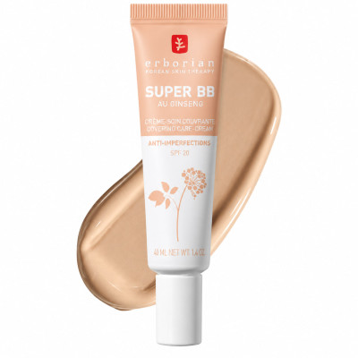 Erborian Тонуючий крем для обличчя CLAIR Super ВВ Cream SPF20 40ml Erborian Тонуючий крем для обличчя CLAIR Super ВВ Cream SPF20 40ml