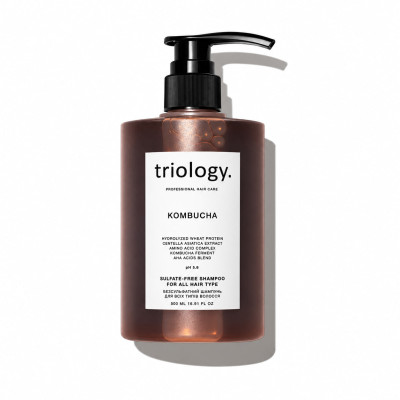 Triology Безсульфатний шампунь для всіх типів волосся з комбучею Kombucha 500мл Triology Безсульфатний шампунь для всіх типів волосся з комбучею Kombucha 500мл