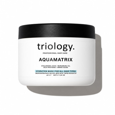 Triology Зволожувальна маска для всіх типів волосся Aquamatrix 330г