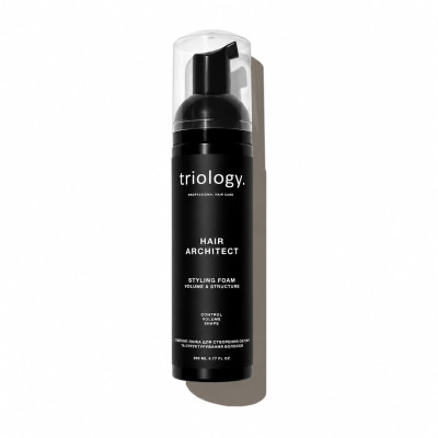 Triology Стайлінг-пінка для створення обʼєму та структурування волосся Hair Architect 200мл Triology Стайлінг-пінка для створення обʼєму та структурування волосся Hair Architect 200мл