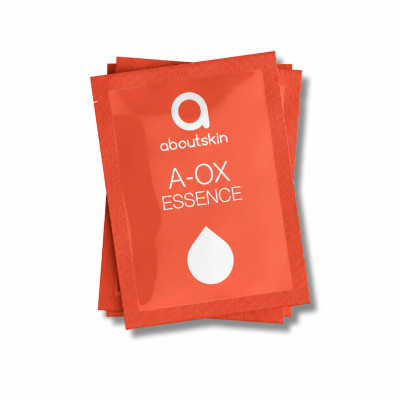Aboutskin Антиоксидантна, омолоджуюча та освітлююча сироватка A-OX Essence (Саше – тестер) 5мл Aboutskin Антиоксидантна, омолоджуюча та освітлююча сироватка A-OX Essence (Саше – тестер) 5мл