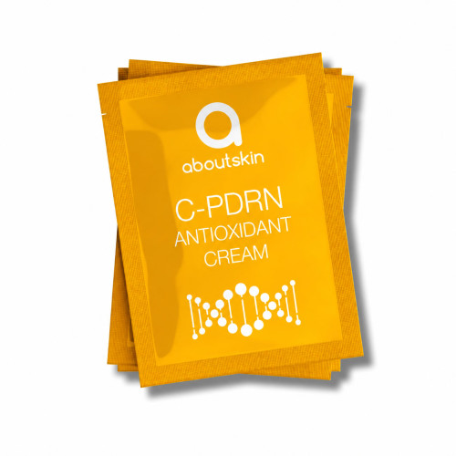 Aboutskin Освітлюючий антиоксидантний крем – біорепарант C-PDRN Antioxidant Cream (Саше – тестер) 5мл