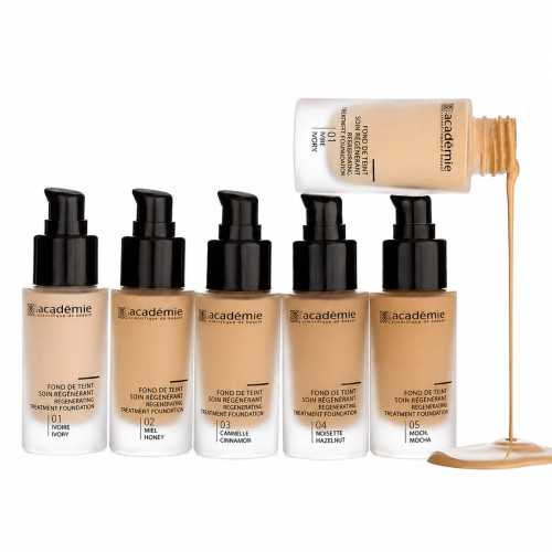 Academie Регенеруюча тональна основа Regenerating Treatment Foundation (тон 1, 2, 3, 4, 5) 30ml