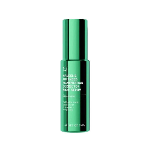 Allies of Skin Освітлююча сироватка для обличчя  Mandelic Pigmentation Corrector Night Serum 30мл