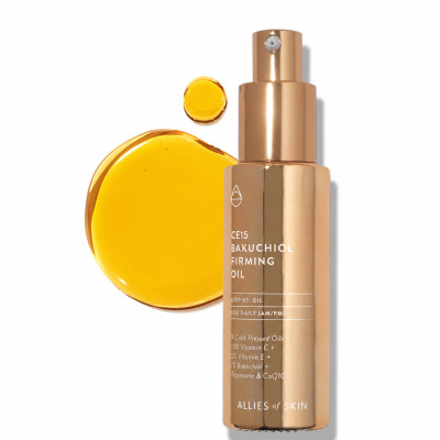 Allies of Skin Олія для обличчя з бакучіолом CE15 Bakuchiol Firming oil 30мл Allies of Skin Олія для обличчя з бакучіолом CE15 Bakuchiol Firming oil 30мл