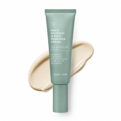 Allies of Skin Денний крем для обличчя з діоєвою кислотою Multi Nutrient & Dionic Renewing Cream 50мл Allies of Skin Денний крем для обличчя з діоєвою кислотою Multi Nutrient & Dionic Renewing Cream 50мл