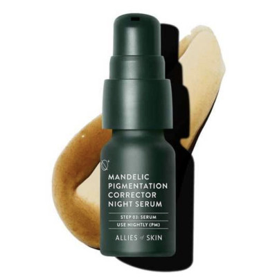 Allies of Skin Освітлююча сироватка для обличчя Mandelic Pigmentation Corrector Night Serum 8ml Allies of Skin Освітлююча сироватка для обличчя Mandelic Pigmentation Corrector Night Serum 8ml
