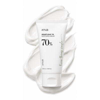 Anua Зволожуючий крем для обличчя Heartleaf 70% Soothing Cream 100 мл