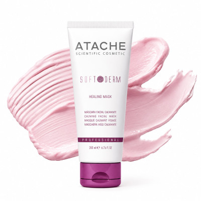 Atache Антикуперозна, заспокійлива маска для чутливої шкіри Soft Derm Healing Mask 20мл Atache Антикуперозна, заспокійлива маска для чутливої шкіри Soft Derm Healing Mask 20мл