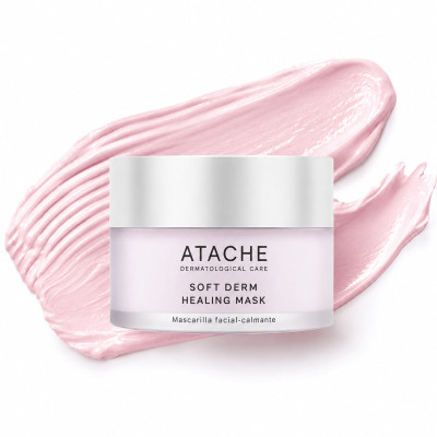 Atache Антикуперозна, заспокійлива маска для чутливої шкіри Soft Derm Healing Mask 50мл Atache Антикуперозна, заспокійлива маска для чутливої шкіри Soft Derm Healing Mask 50мл