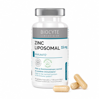 Biocyte Харчова добавка для підтримки імунітету Zinc Liposome 60шт