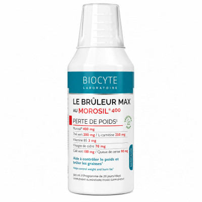 Biocyte Дієтична добавка для контролю ваги та спалювання жиру LE BRULEUR MAX AU MOROSIL 500 ml