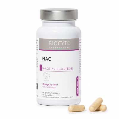 Biocyte Дієтична добавка Антиоксидант NAC 590 Mg 60шт