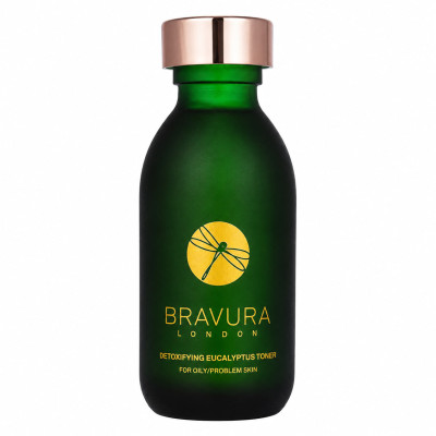 Bravura London Евкаліптовий тонер з 15% AHA-/BHA-кислотами та камфорою Detoxifying Eucalyptus Astringent Toner 15% AHA/BHA 150 ml Bravura London Евкаліптовий тонер з 15% AHA-/BHA-кислотами та камфорою Detoxifying Eucalyptus Astringent Toner 15% AHA/BHA 150 ml