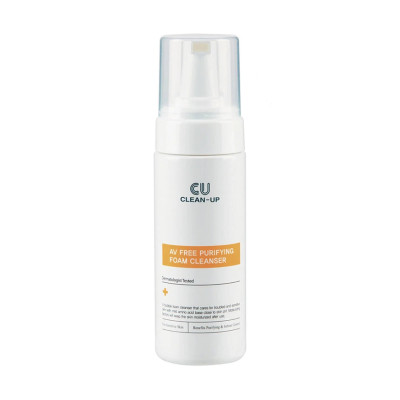 CUSKIN Очищувальний мус для чутливої проблемної шкіри Clean-Up AV Free Purifying Foam Cleanser 150ml CUSKIN Очищувальний мус для чутливої проблемної шкіри Clean-Up AV Free Purifying Foam Cleanser 150ml