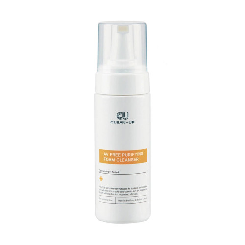 CUSKIN  Очищувальний мус для чутливої проблемної шкіри  Clean-Up AV Free Purifying Foam Cleanser 150ml