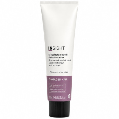 Insight Маска відновлююча для пошкодженого волосся Damaged Hair Restructurizing Mask 200мл Insight Маска відновлююча для пошкодженого волосся Damaged Hair Restructurizing Mask 200мл