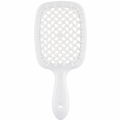 Janeke Щітка для волосся Superbrush Small колір "білий" в пластиковому пакуванні