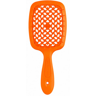 Janeke Щітка для волосся Superbrush Small колір "помаранчева" в пластиковому пакуванні