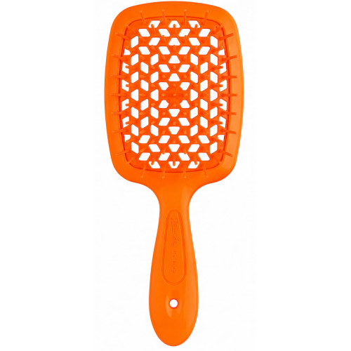 Janeke Щітка для волосся Superbrush Small колір "помаранчева" в пластиковому пакуванні
