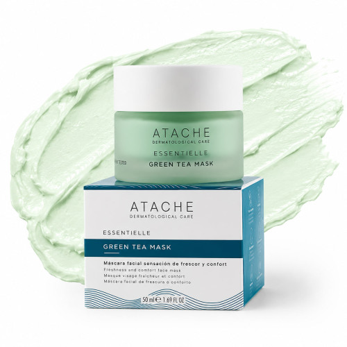 Atache Відновлююча і заспокійлива маска з екстрактом зеленого чаю Green Tea Mask 50ml