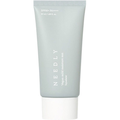 Needly Зволожуючий сонцезахисний крем з рослинним скваланом SPF 50 Vegan Mild Moisture Sun 50 мл Needly Зволожуючий сонцезахисний крем з рослинним скваланом SPF 50 Vegan Mild Moisture Sun 50 мл