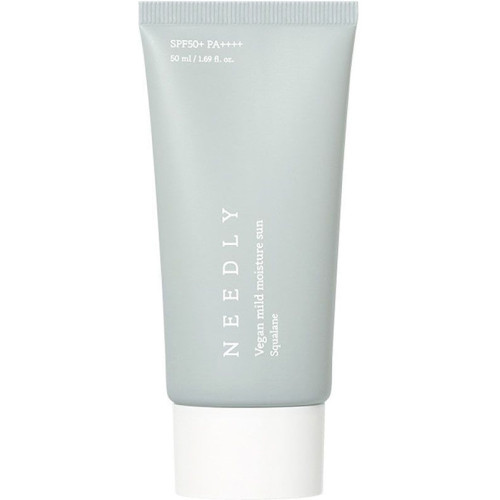 Needly Зволожуючий сонцезахисний крем з рослинним скваланом SPF 50  Vegan Mild Moisture Sun 50 мл
