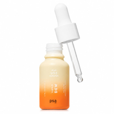 PSA Бустер відновлюючий з вітаміном С Liquid Dew 17% Vitamin C Glow Recovery Booster 15мл PSA Бустер відновлюючий з вітаміном С Liquid Dew 17% Vitamin C Glow Recovery Booster 15мл