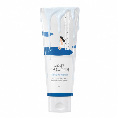 ROUND LAB Зволожуюча маска з березовим соком Birch Juice Moisturizing Washoff Pack 80мл