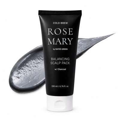 Rated Green Відновлююча маска з соком розмарину Cold Brew Rosemary Balancing Scalp Pack 200мл Rated Green Відновлююча маска з соком розмарину Cold Brew Rosemary Balancing Scalp Pack 200мл