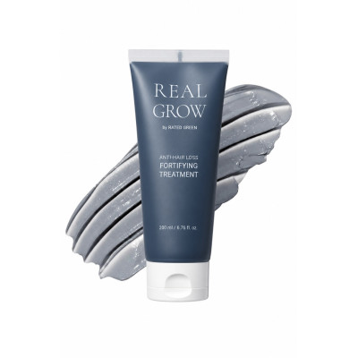 Rated Green Зміцнююча маска від випадіння волосся Real Grow Anti Hair Loss Fortifying Treatment 200ml Rated Green Зміцнююча маска від випадіння волосся Real Grow Anti Hair Loss Fortifying Treatment 200ml