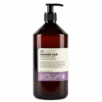 Insight Шампунь відновлюючий для пошкодженого волосся Restructurizing Shampoo 900мл