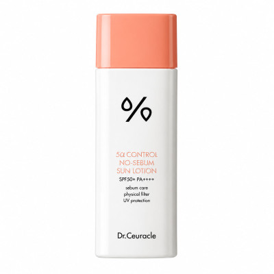 Dr. Ceuracle Себорегулюючий cолнцезахисний лосьйон SPF 50 5α Control No Sebum Sun Lotion 50ml Dr. Ceuracle Себорегулюючий cолнцезахисний лосьйон SPF 50 5α Control No Sebum Sun Lotion 50ml