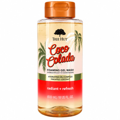 Tree Hut  Гель для душу  "Ананас і кокос"  Coco Colada Foaming Gel Wash  532ml