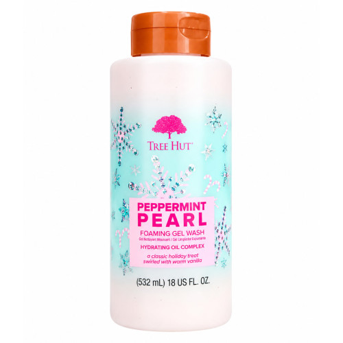 Tree Hut Гель для душу Peppermint Pearl Foaming Gel Wash 532г